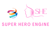 GatherVerse S.H.E. Summit — Super Hero Engine logo
