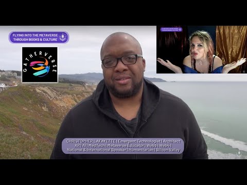 ARea6DoF interview thumbnail with Christopher Lafayette and a smaller view of the interviewer.